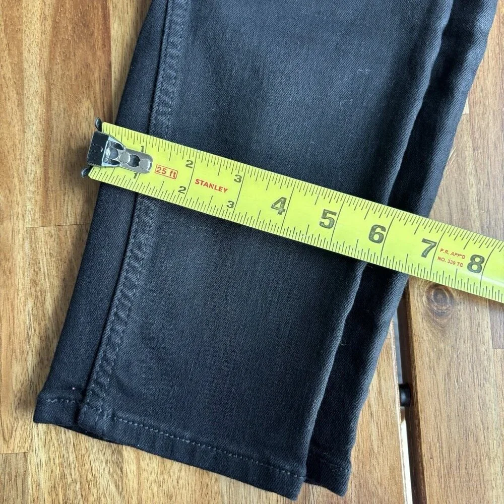 Old Navy Womens Sz 12 Mid‎ Rise Rockstar Super Skinny Black Jeans NWT Casual NWT